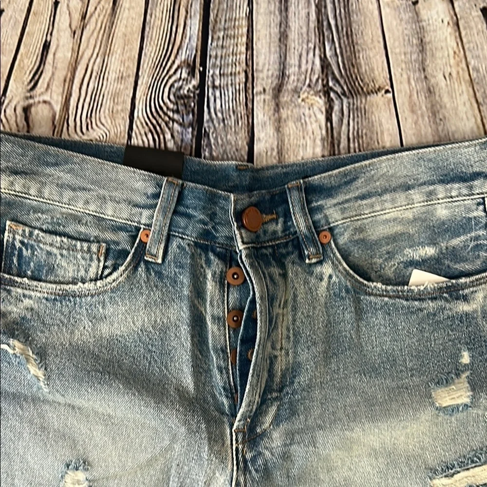 BlankNYC Distressed Denim Jean Shorts